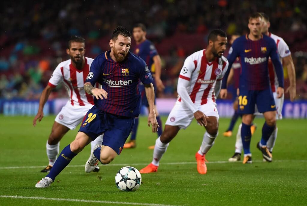 barcelona vs olympiacos